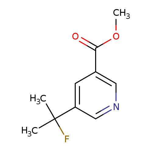 methyl5-(2-fluoropropan-2-yl)pyridine-3-carboxylate