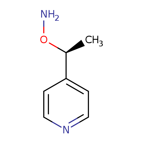 O-[(1S)-1-(pyridin-4-yl)ethyl]hydroxylamine