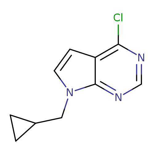 4-Chloro-7-(cyclopropylmethyl)-7H-pyrrolo[2,3-d]pyrimidine