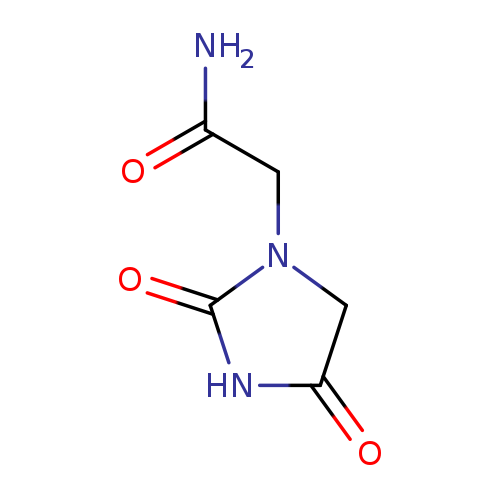 2-(2,4-dioxoimidazolidin-1-yl)acetamide