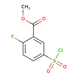 Methyl 5-(chlorosulfonyl)-2-fluorobenzoate