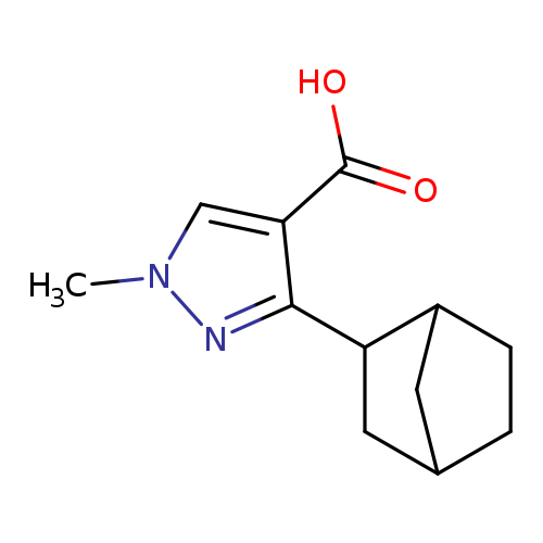 3-{bicyclo[2.2.1]heptan-2-yl}-1-methyl-1H-pyrazole-4-carboxylicacid