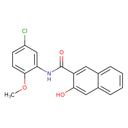 N-(5-Chloro-2-methoxyphenyl)-3-hydroxy-2-naphthamide