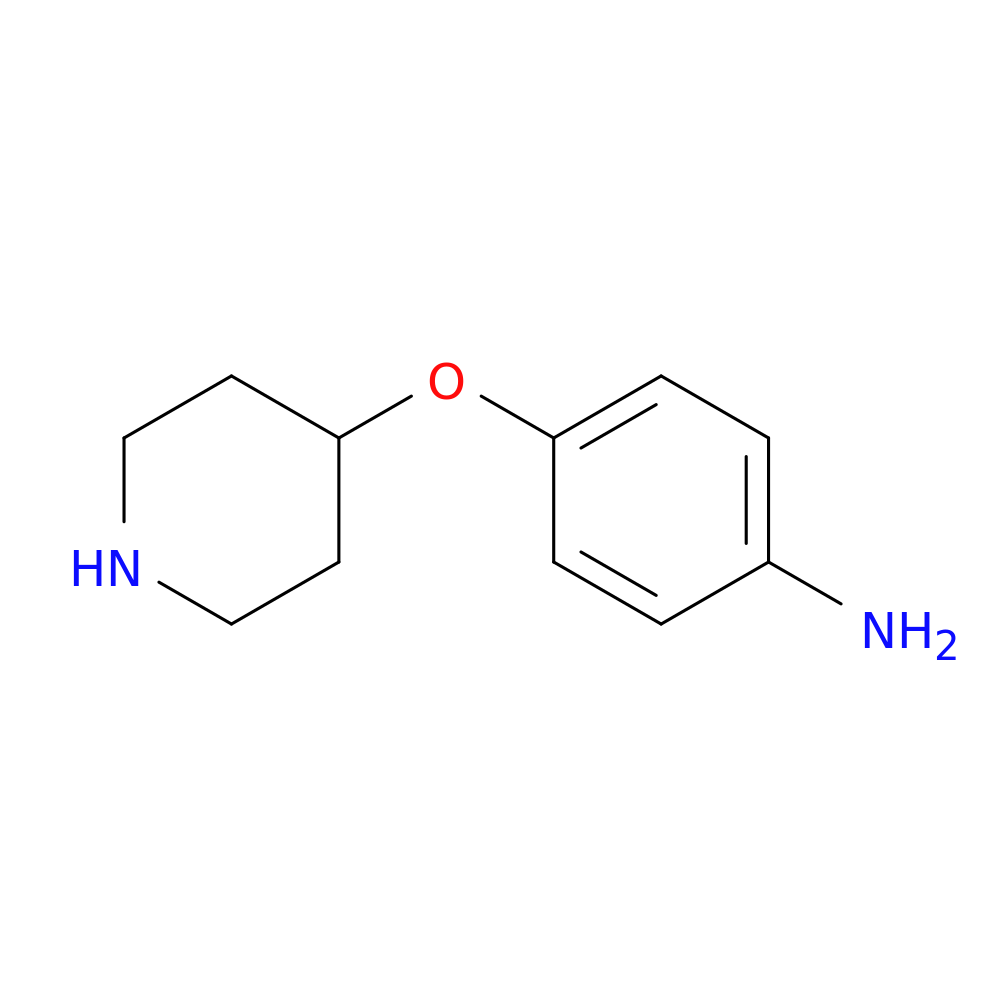 Benzenamine, 4-(4-piperidinyloxy)-