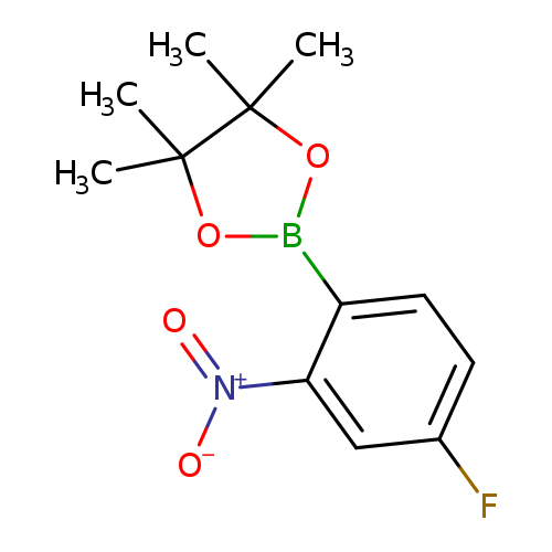 1,3,2-Dioxaborolane, 2-(4-fluoro-2-nitrophenyl)-4,4,5,5-tetramethyl-