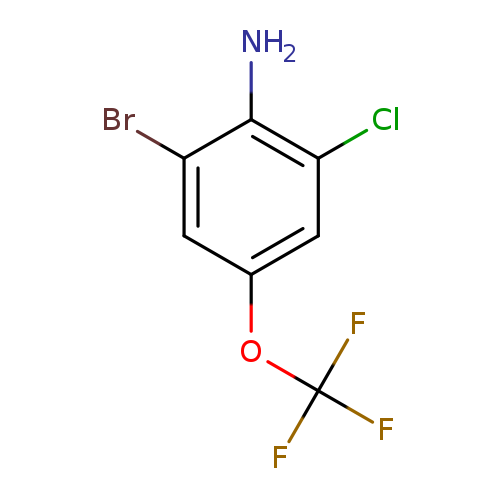 Benzenamine, 2-bromo-6-chloro-4-(trifluoromethoxy)-