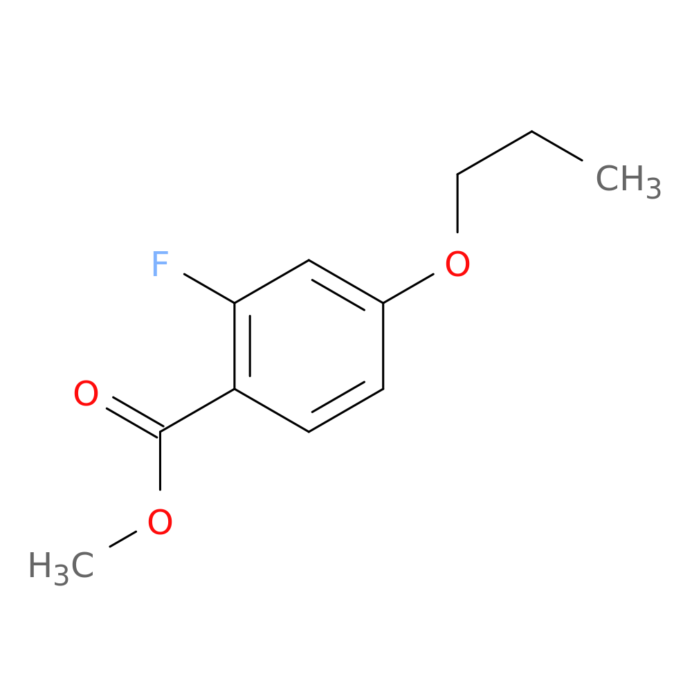 Methyl 2-fluoro-4-propoxybenzoate
