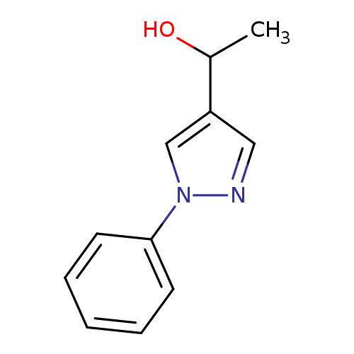 1-(1-phenyl-1H-pyrazol-4-yl)ethan-1-ol