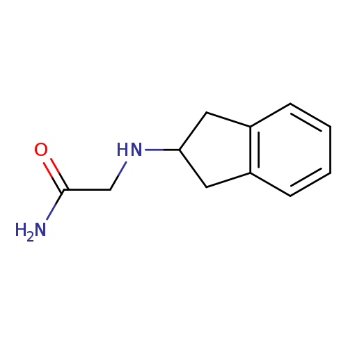 2-[(2,3-dihydro-1H-inden-2-yl)amino]acetamide