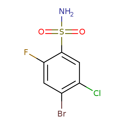 4-Bromo-5-chloro-2-fluorobenzenesulfonamide