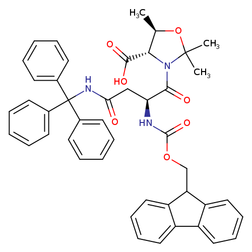 Fmoc-Asn(Trt)-Thr[Psi(Me,Me)Pro]-OH