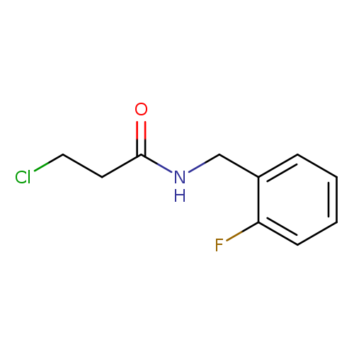 3-Chloro-n-(2-fluorobenzyl)propanamide