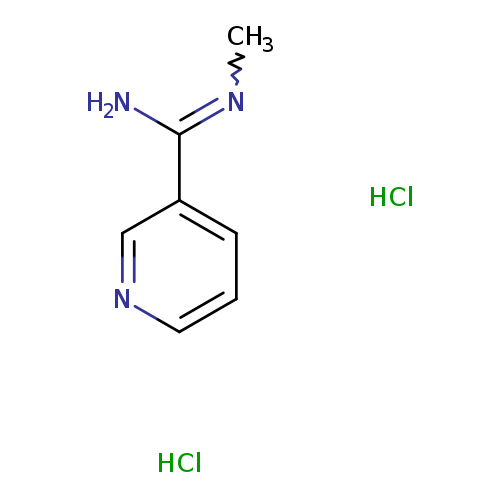 N'-methylpyridine-3-carboximidamide dihydrochloride