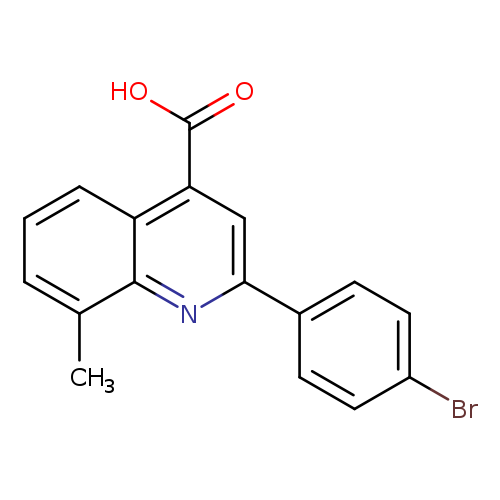 2-(4-Bromophenyl)-8-methylquinoline-4-carboxylic acid