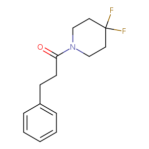 1-(4,4-difluoropiperidin-1-yl)-3-phenylpropan-1-one
