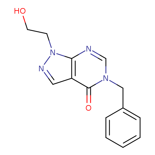 5-benzyl-1-(2-hydroxyethyl)-1H,4H,5H-pyrazolo[3,4-d]pyrimidin-4-one