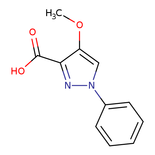 4-Methoxy-1-phenyl-1h-pyrazole-3-carboxylic acid