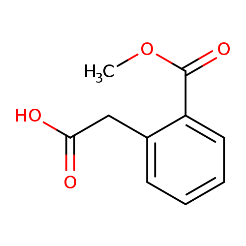 Benzeneacetic acid, 2-(methoxycarbonyl)-