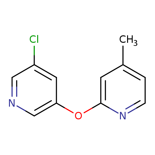 2-[(5-chloropyridin-3-yl)oxy]-4-methylpyridine