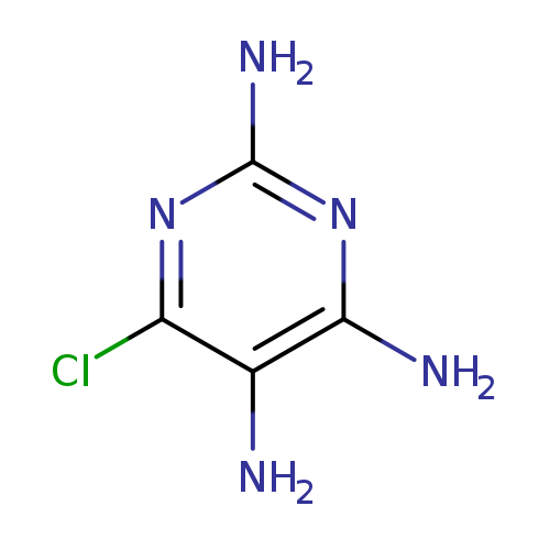 2,4,5-Pyrimidinetriamine, 6-chloro-