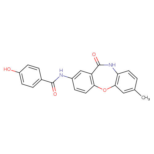 4-hydroxy-N-{5-methyl-10-oxo-2-oxa-9-azatricyclo[9.4.0.0^{3,8}]pentadeca-1(11),3(8),4,6,12,14-hexaen-13-yl}benzamide