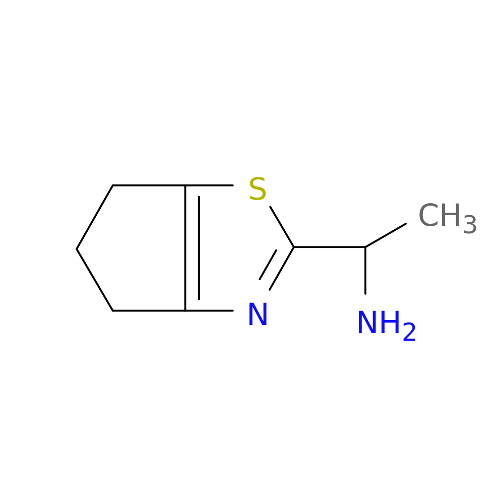 1-{4H,5H,6H-cyclopenta[d][1,3]thiazol-2-yl}ethan-1-amine