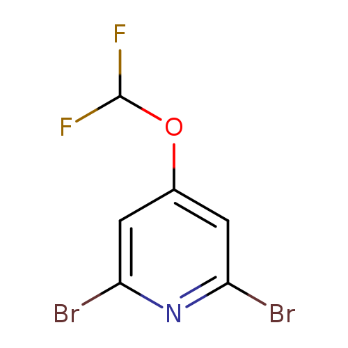 Pyridine, 2,6-dibromo-4-(difluoromethoxy)-