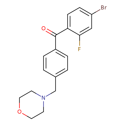 4-Bromo-2-fluoro-4'-morpholinomethyl benzophenone