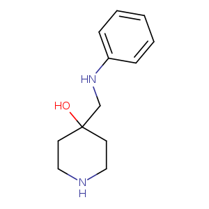 4-[(phenylamino)methyl]piperidin-4-ol