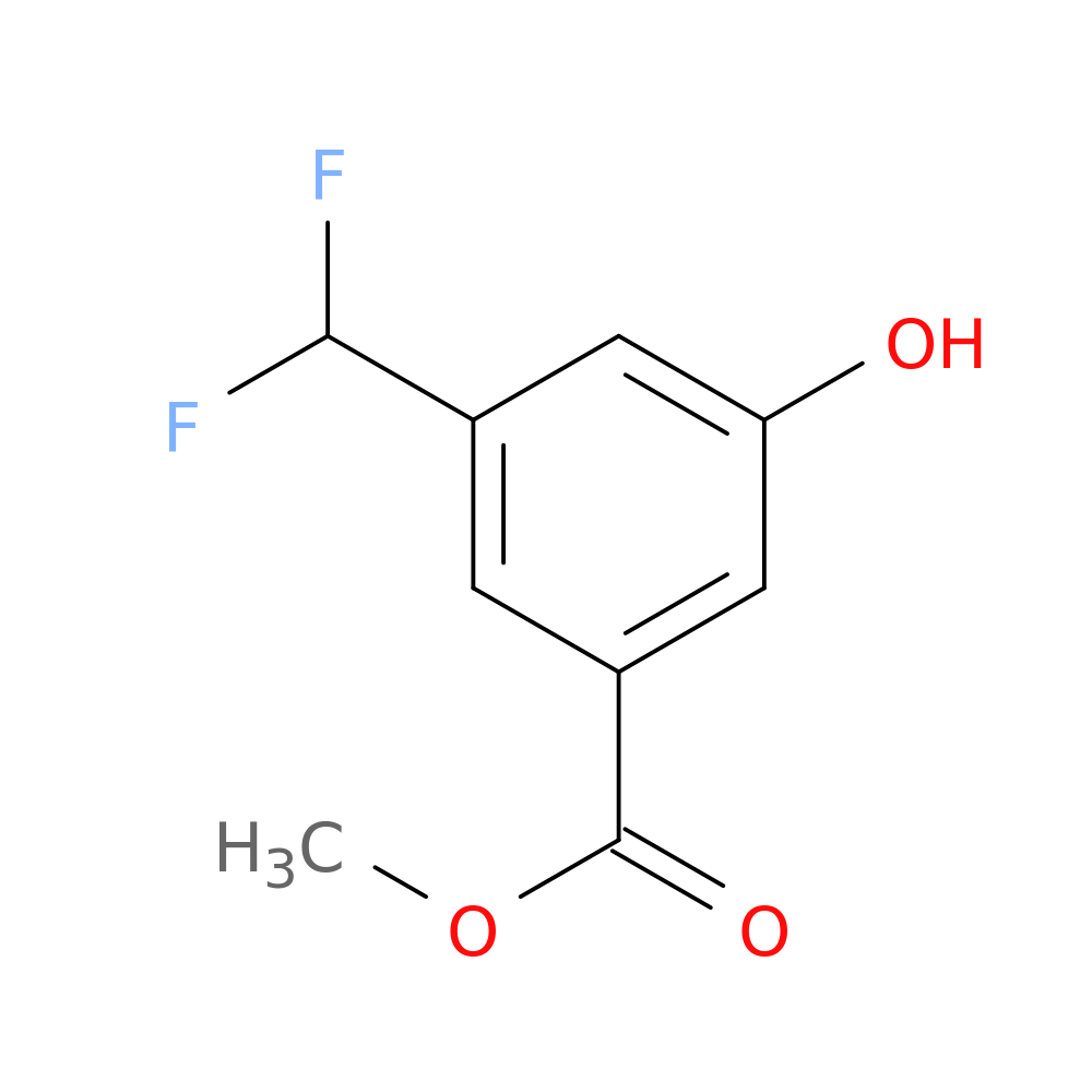 methyl 3-(difluoromethyl)-5-hydroxybenzoate