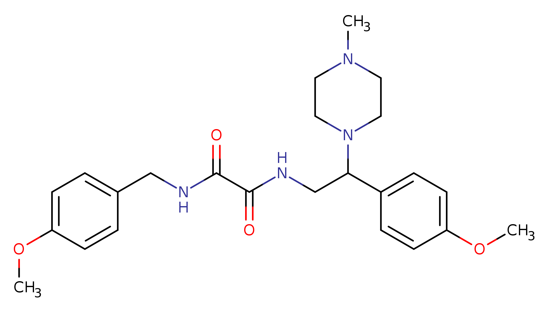 N-[2-(4-methoxyphenyl)-2-(4-methylpiperazin-1-yl)ethyl]-N'-[(4-methoxyphenyl)methyl]ethanediamide