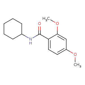 N-cyclohexyl-2,4-dimethoxybenzamide