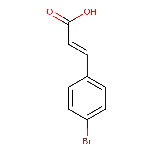 2-Propenoic acid, 3-(4-bromophenyl)-, (2E)-