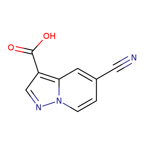 5-cyanopyrazolo[1,5-a]pyridine-3-carboxylic acid