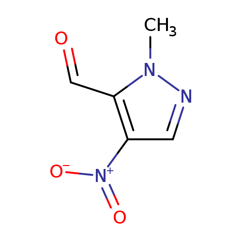 1-methyl-4-nitro-1H-pyrazole-5-carbaldehyde