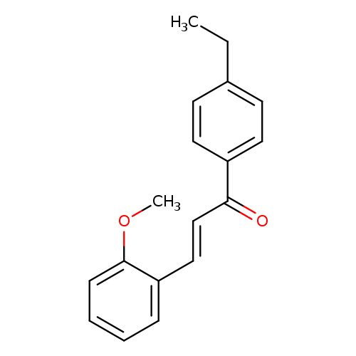 (2E)-1-(4-ethylphenyl)-3-(2-methoxyphenyl)prop-2-en-1-one