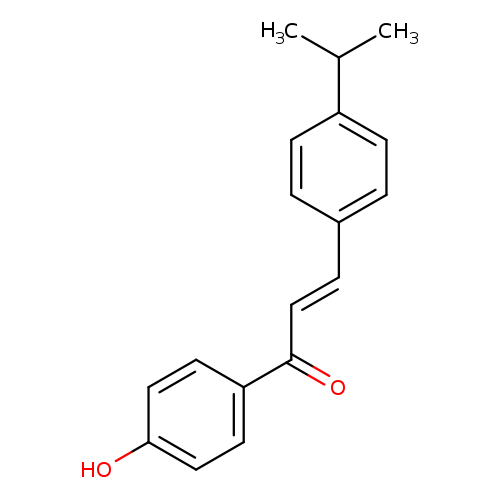 2-Propen-1-one, 1-(4-hydroxyphenyl)-3-[4-(1-methylethyl)phenyl]-, (E)- (9CI)