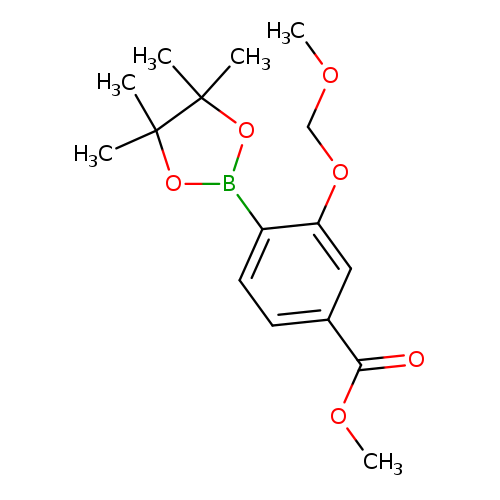 methyl3-(methoxymethoxy)-4-(tetramethyl-1,3,2-dioxaborolan-2-yl)benzoate