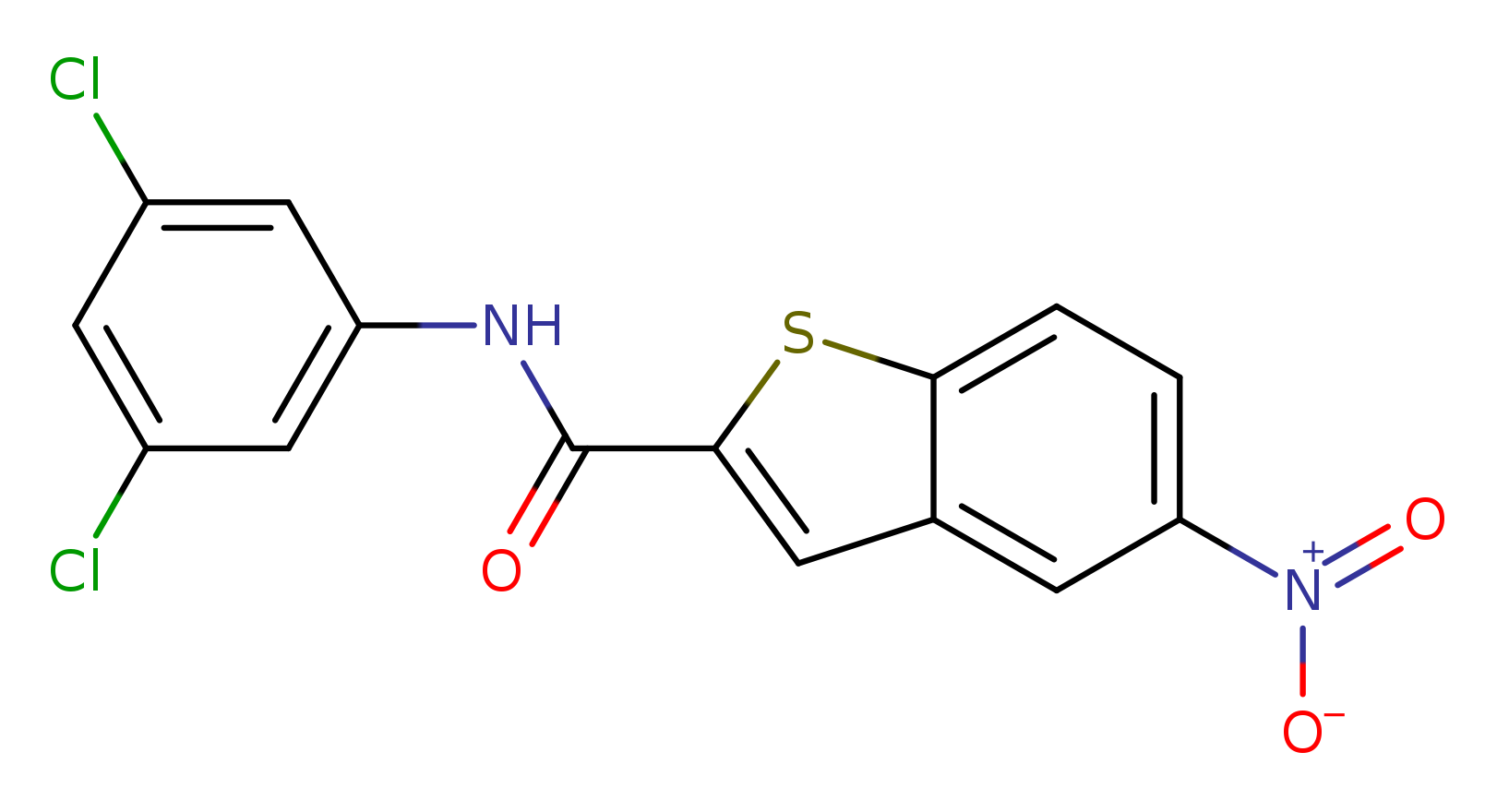N-(3,5-dichlorophenyl)-5-nitro-1-benzothiophene-2-carboxamide