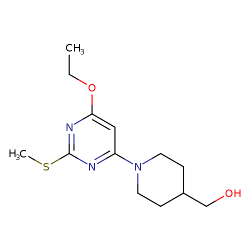 [1-(6-Ethoxy-2-methylsulfanyl-pyrimidin-4-yl)-piperidin-4-yl]-methanol