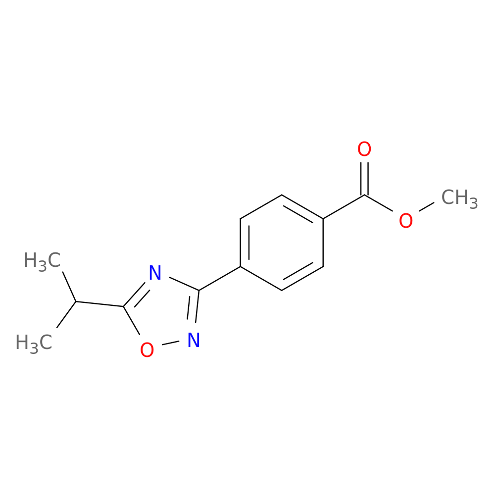 Methyl 4-(5-isopropyl-1,2,4-oxadiazol-3-yl)benzoate