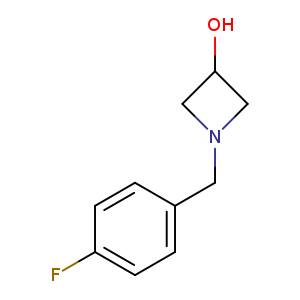 1-[(4-fluorophenyl)methyl]azetidin-3-ol