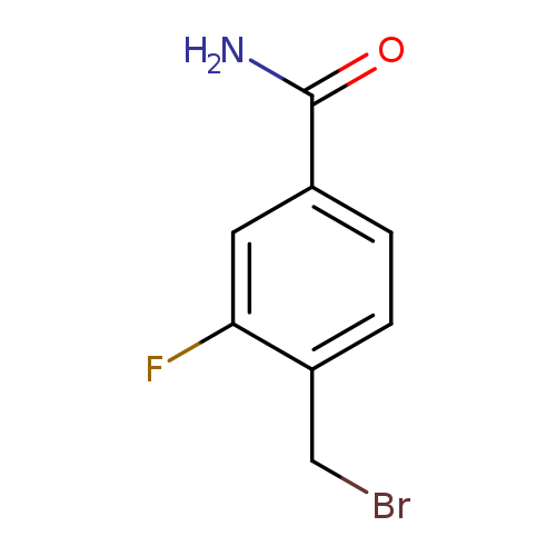 4-(bromomethyl)-3-fluorobenzamide