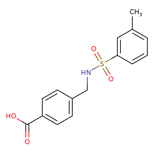 4-(((3-Methylphenyl)sulfonamido)methyl)benzoic acid