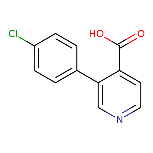 3-(4-Chlorophenyl)isonicotinic acid
