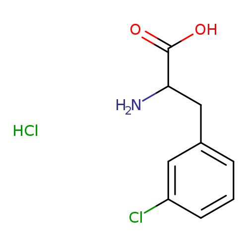 2-amino-3-(3-chlorophenyl)propanoic acid hydrochloride