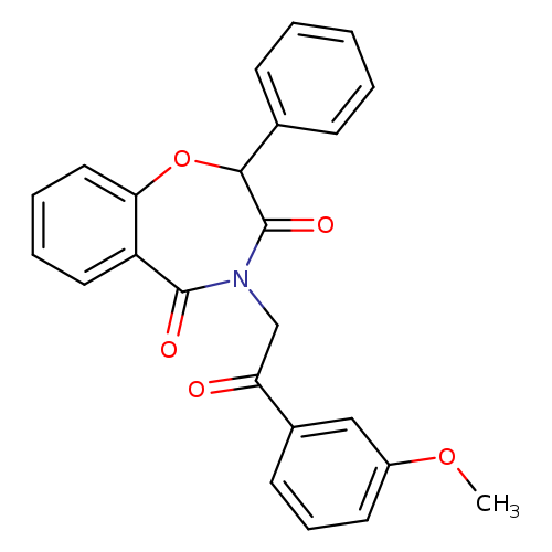 4-[2-(3-methoxyphenyl)-2-oxoethyl]-2-phenyl-2,3,4,5-tetrahydro-1,4-benzoxazepine-3,5-dione