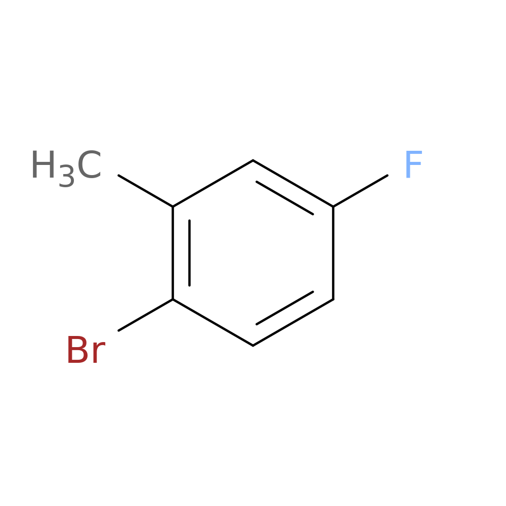 1-Bromo-4-fluoro-2-methylbenzene