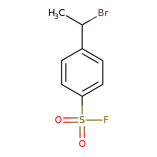 4-(1-bromoethyl)benzene-1-sulfonyl fluoride