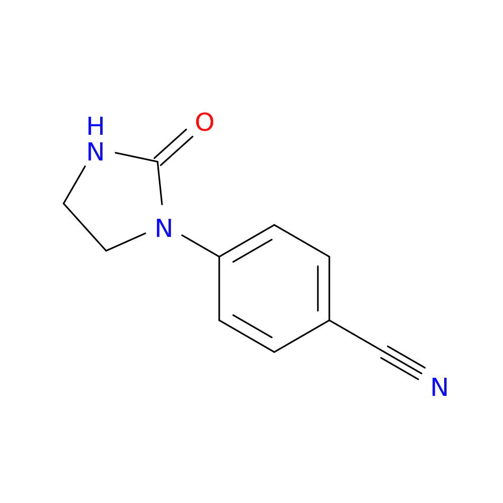 4-(2-Oxo-1-imidazolidinyl)benzenecarbonitrile